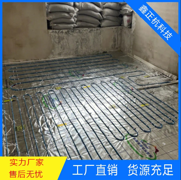 農(nóng)村平房電地?zé)?電地暖安裝施工現(xiàn)場(chǎng)